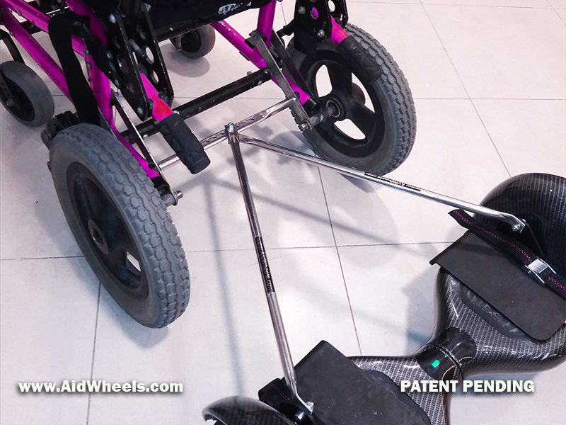 adaptacion silla ruedas hoverboard