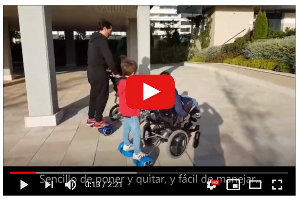 Movilidad eléctrica: Hoverboard y silla de ruedas