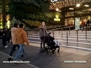 hoverboard wheelchair attachment