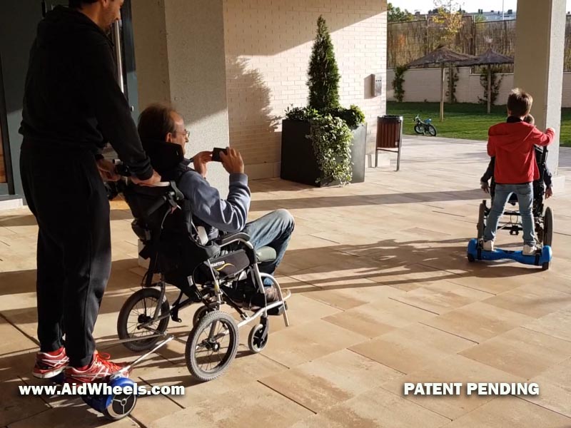 inventos para sillas de ruedas discapacidad ancianos movilidad reducida