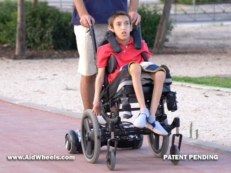 aidwheels silla ruedas hoverboard wheelchair