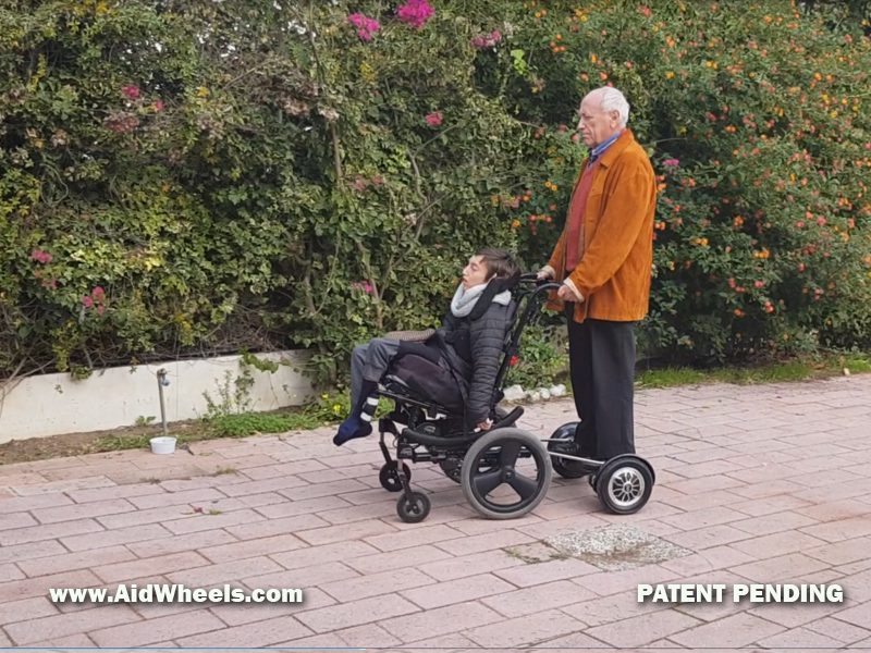 asistente electrico para sillas de ruedas personas mayores ancianos