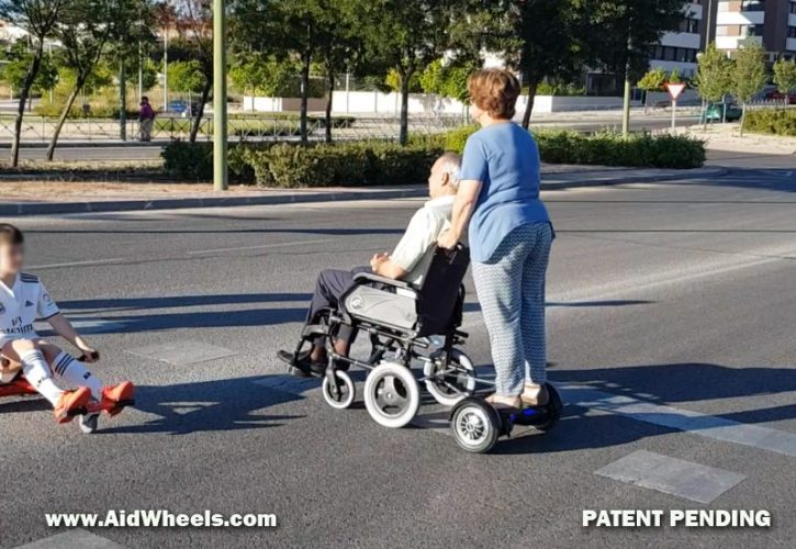 La mejor manera de pasear sillas de ruedas…