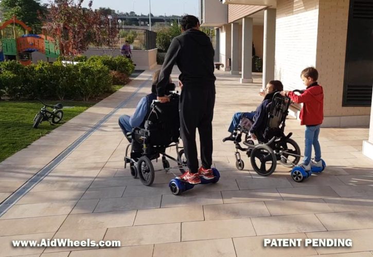 HoverPusher para movilidad eléctrica personal asistida