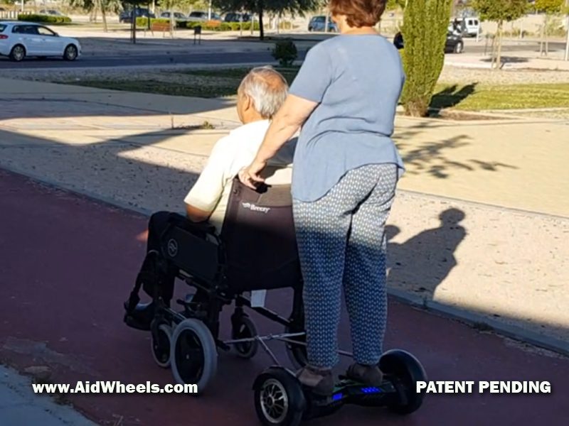 powered add-ons for manual wheelchairs hoverboard