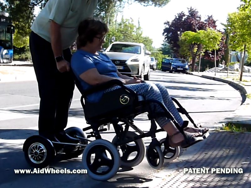 silla ruedas hoverboard ortopedia