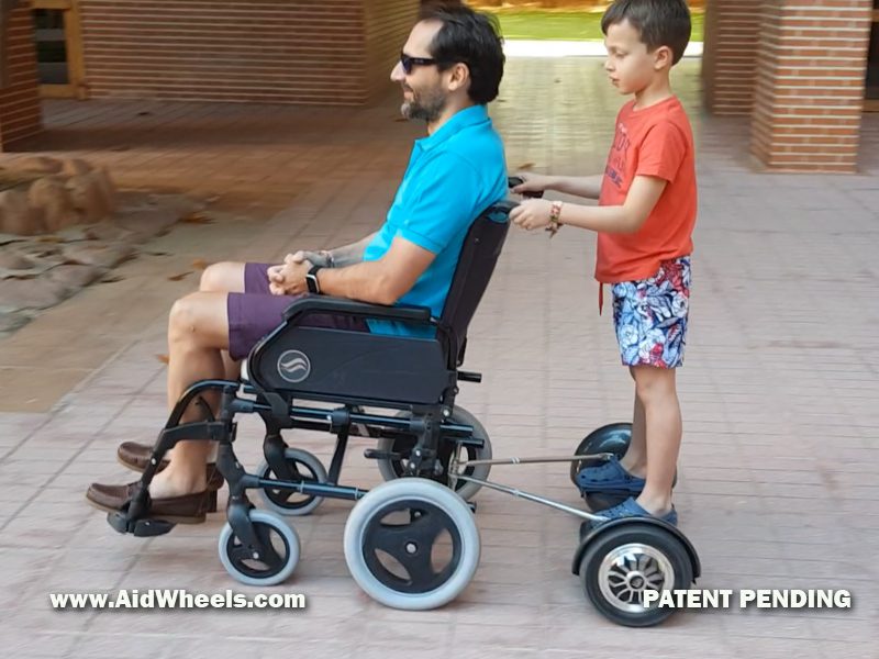 wheelchair power attachment