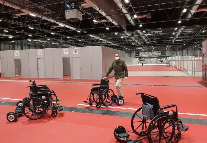 Sillas de ruedas electricas con hoverboard