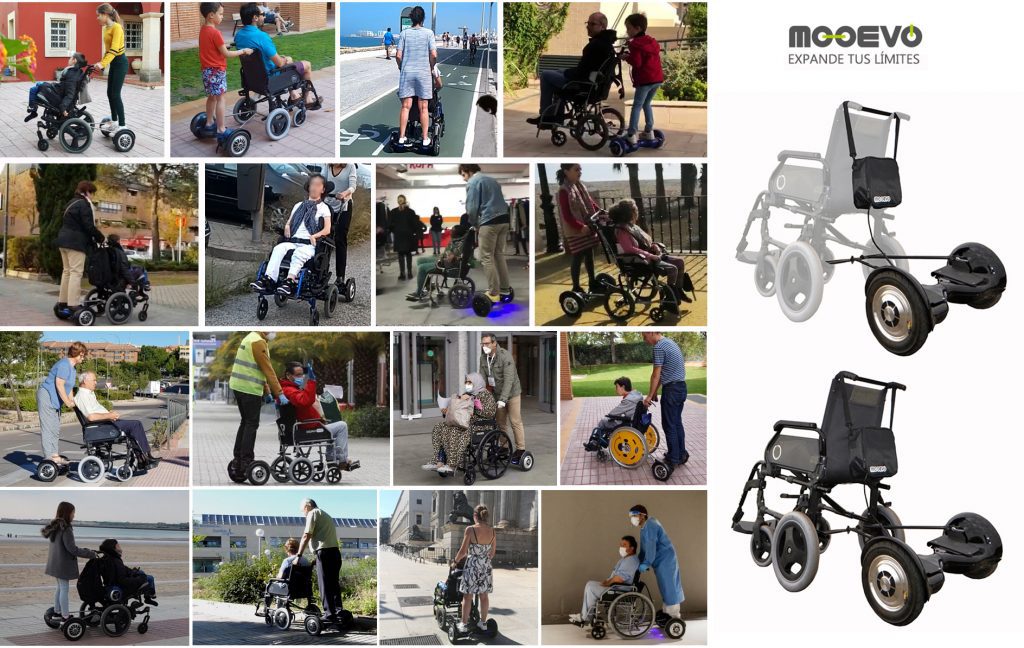 Sistema AidWheels para sillas de ruedas
