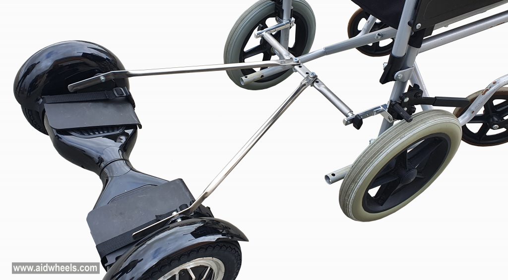 adaptar hoverboard a silla de ruedas