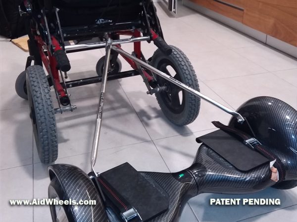 AIDWHEELS adaptador hoverboard a sillas de ruedas UNIVERSAL