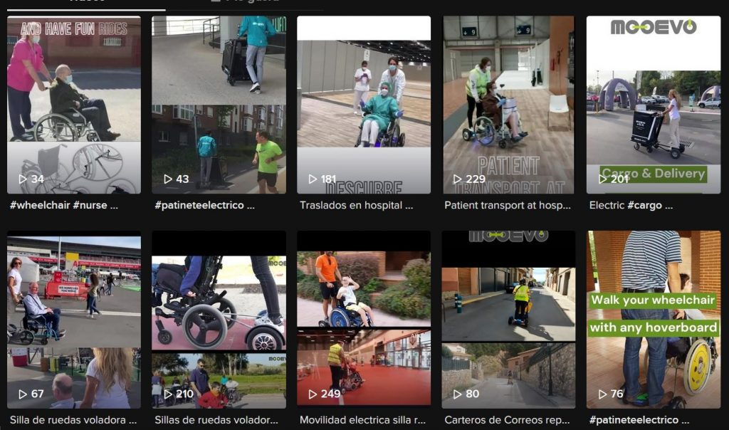 Movilidad electrica para personas con movilidad reducida en silla de ruedas