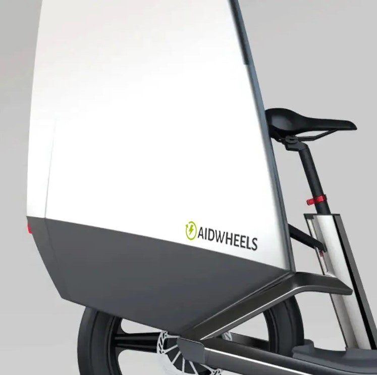 scooter electrico reparto triciclo de carga